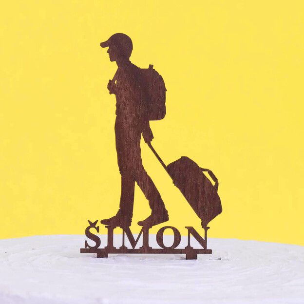 Zápich na tortu - Turista, Cestovateľ 