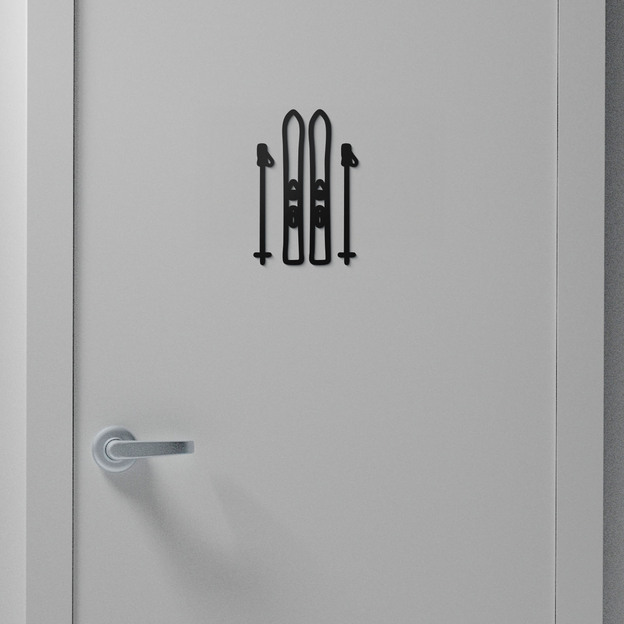 Označení místnosti - Lyžárna (Ski room)