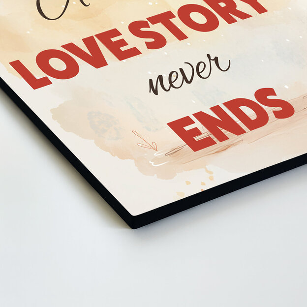 Tablou romantic - True Love Story