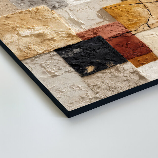 Tablou abstract din lemn - Organic