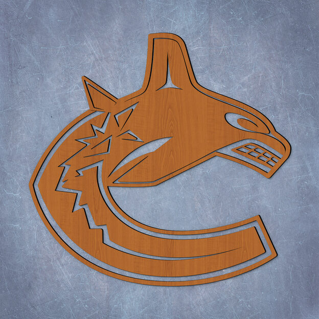 Hockey Logo on the Wall - Vancouver Canucks