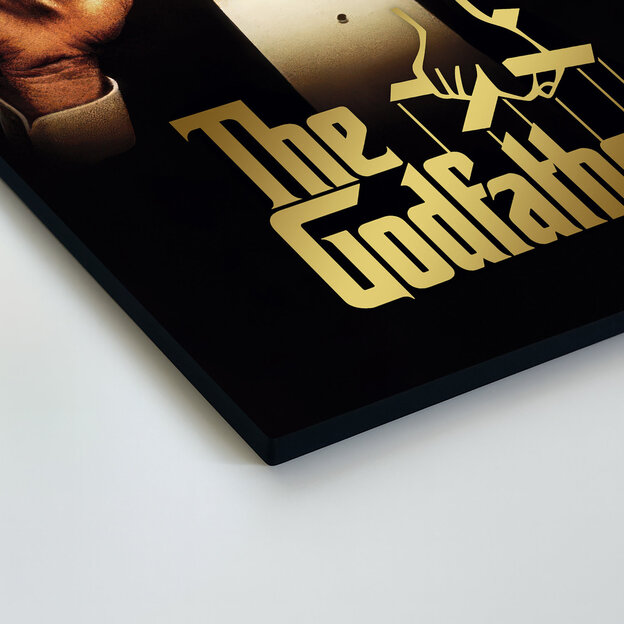 Tablou colorat din lemn - The Godfather