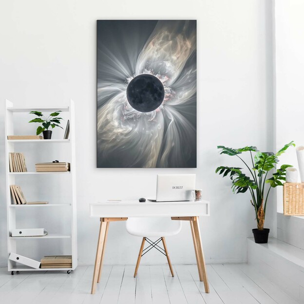 Wooden Wall Art - Lunar Eclipse