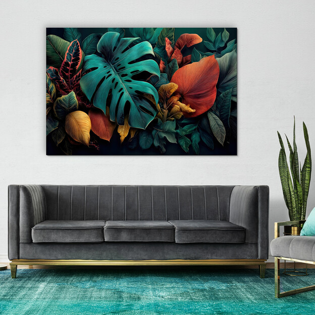Wooden picture for the living room - Exotic