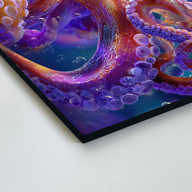 Colorful octopus - Artistic painting for interior