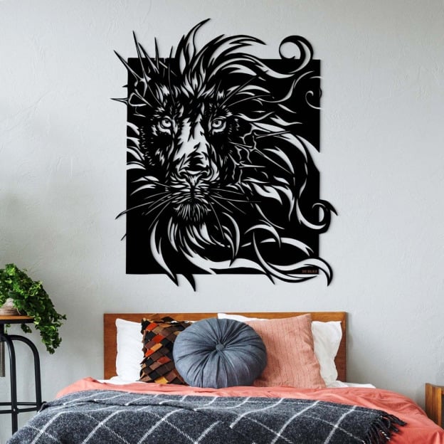 Wooden Wall Art - Lion