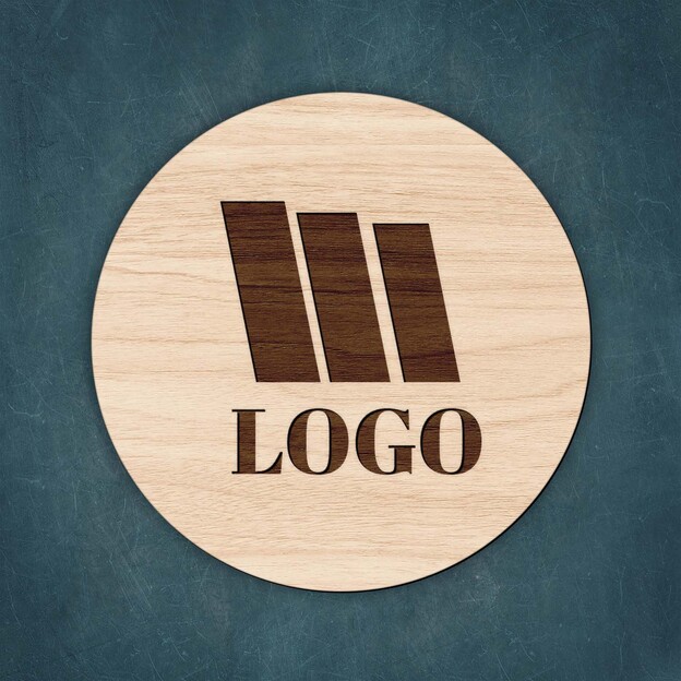 Podložka pod pohár s logem firmy na míru