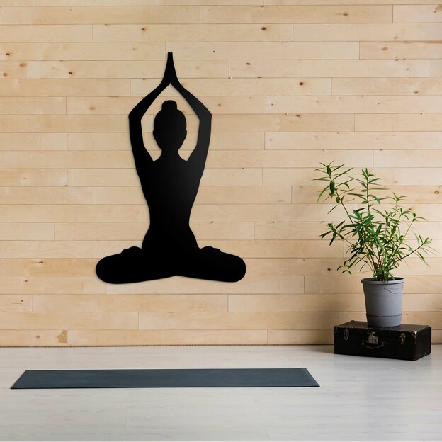 Wooden Wall Art - Yoga