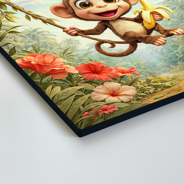 Detský obraz zvieratka - Opica