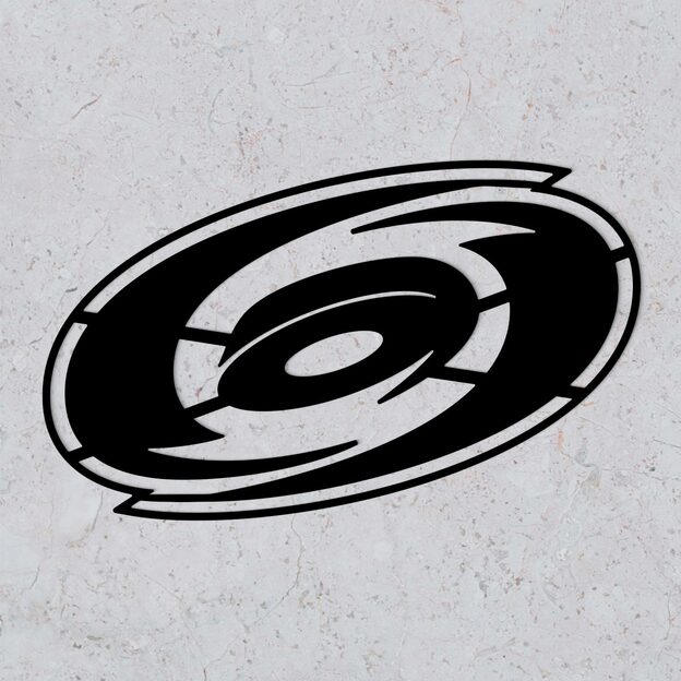 Wooden Wall Art - Carolina Hurricanes Logo