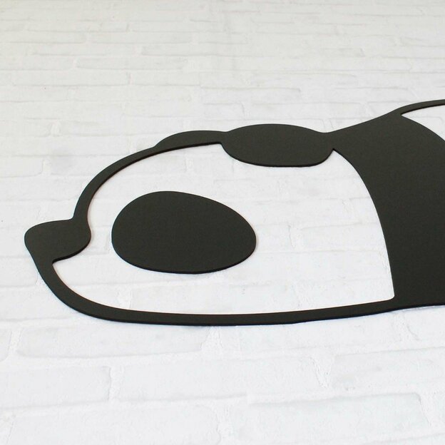 Large Wooden Wall Art - Panda