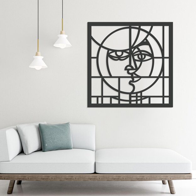 Cut-out Wooden Wall Art - Picasso