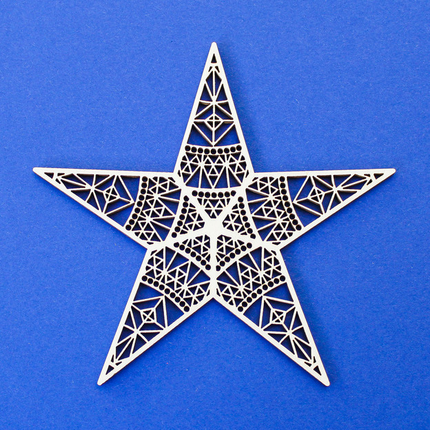 Vianočná hviezda na stromček