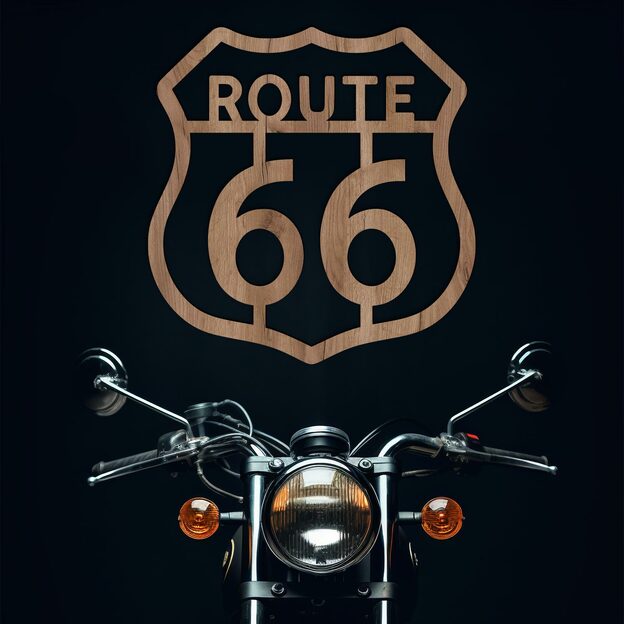 Retro Wall Art - Route 66