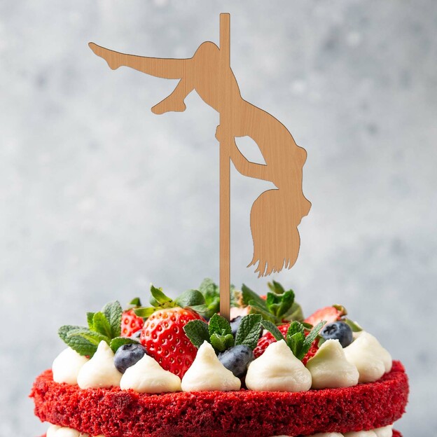 Fa torta beszúró - Pole Dance táncosnő