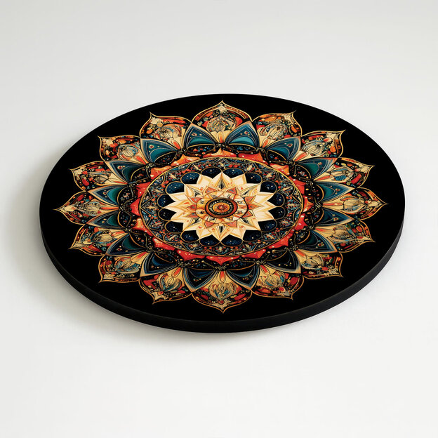 Tablou din lemn - Mandala Escher