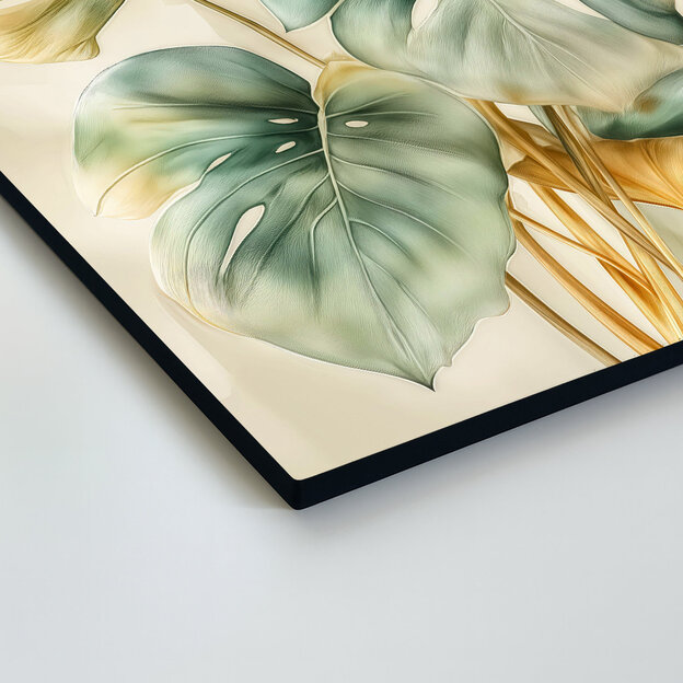 Botanical image of leaves - Monstera