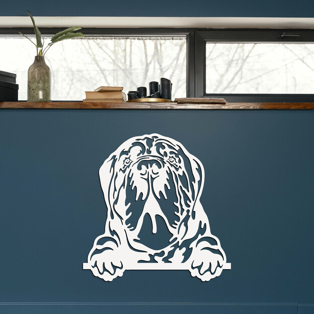 3D Wooden Wall Art - Mastiff