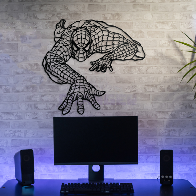 Wooden 3D Wall Art - Spider-Man