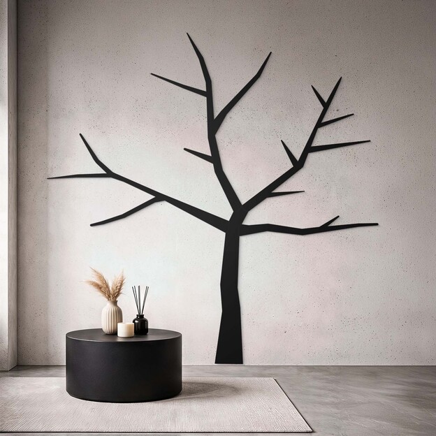 Fából faragott falitree