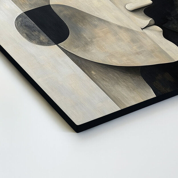 Tablou cubist - Chipuri abstracte