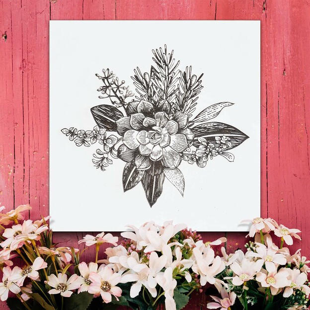 Floral Wall Art Picture