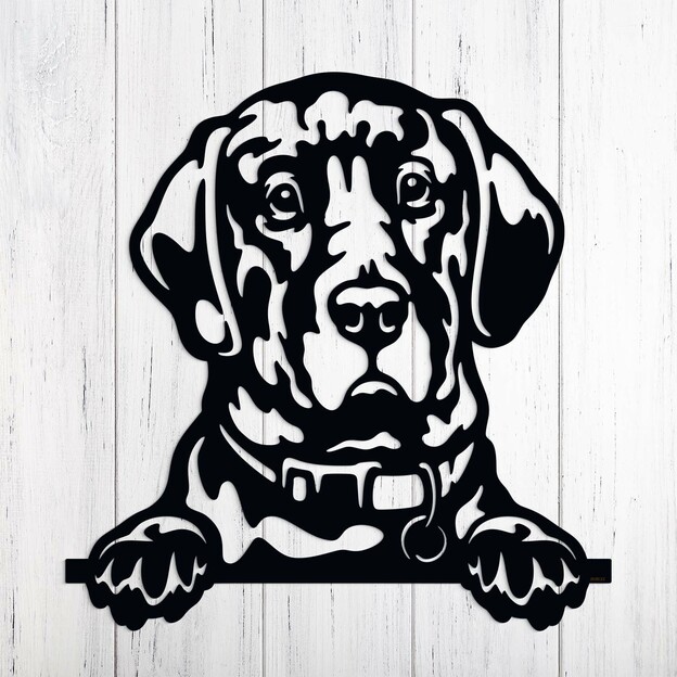Wooden Wall Art - Labrador Dog