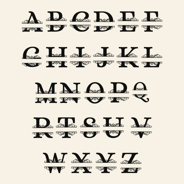 Decorative Letter on the Wall with Custom Text