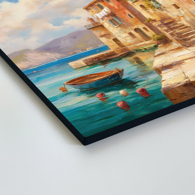 Tablou din lemn - Țărm pitoresc