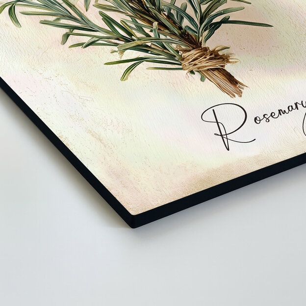 Fából készült kép a konyhába - Rozmaring