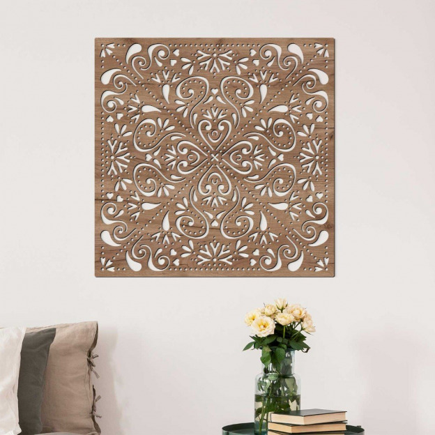 Square Picture - Mandala Heart