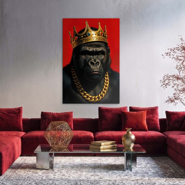 Modern wall art - King Kong