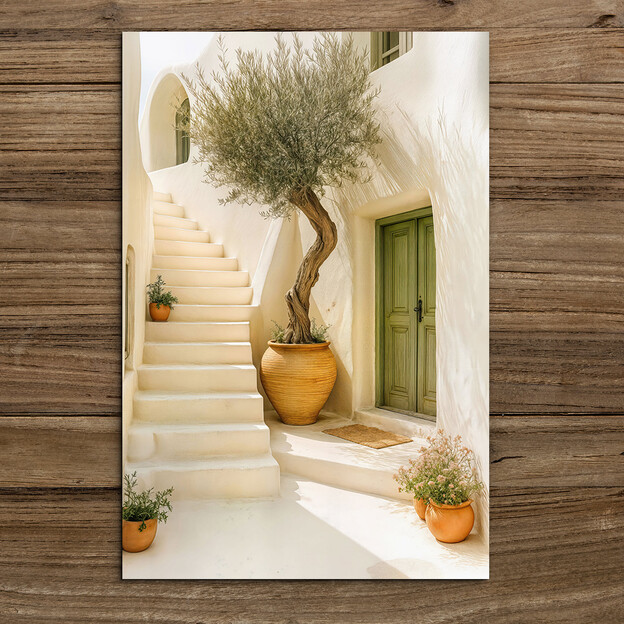 Provencal painting - Olive tree