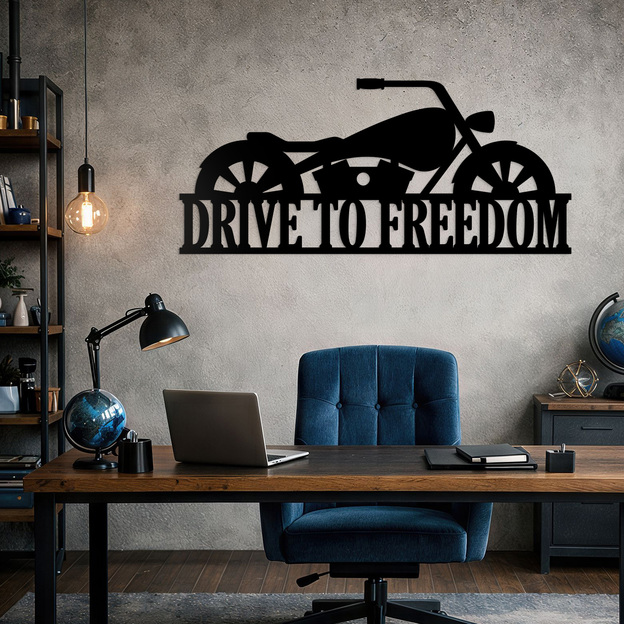Vyrezávaný 3D obraz - DRIVE TO FREEDOM