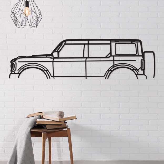 Cut-Out Wall Art - Ford Bronco