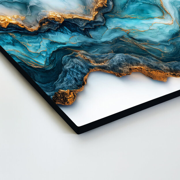 Marble design of a wooden image - Crystal