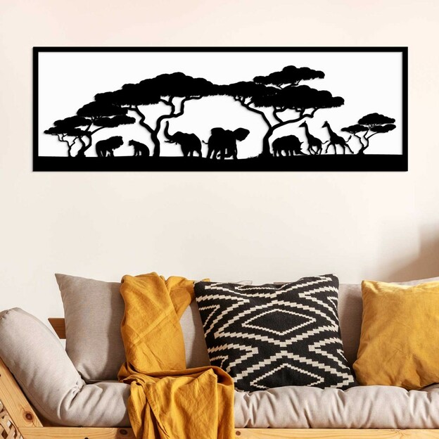 Wooden Wall Art - Africa