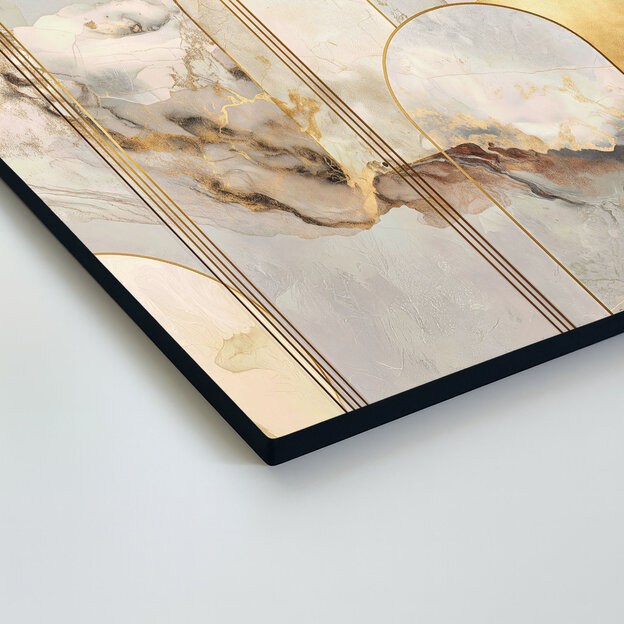 Obraz na stenu - Zlaté brány abstrakcie