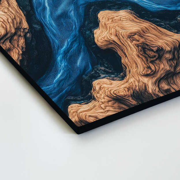 Epoxy painting (imitation) - Aqua Vitae