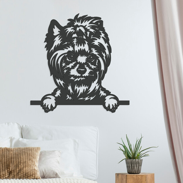Cut-Out Wall Art - Yorkshire Terrier