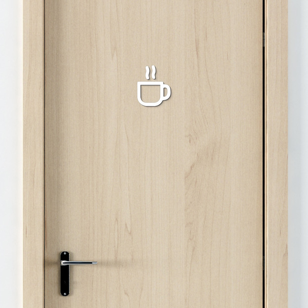 Wooden Door Sign - Café/Kitchenette