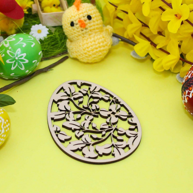 Large Patterned Easter Egg