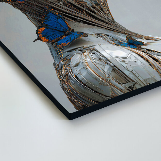 Futuristický obraz do spálne - Kybernetická múza