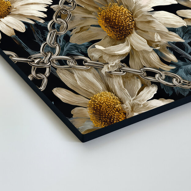 Umelecký obraz - Margarétky v reťaziach 