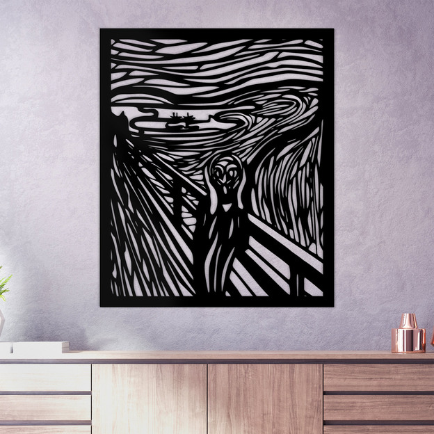 Fa kép reprodukció - Sikoly