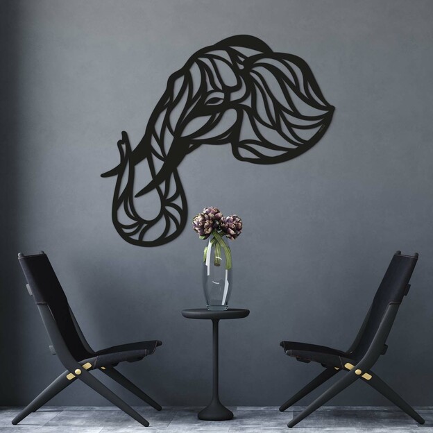 Wooden Wall Art - Elephant