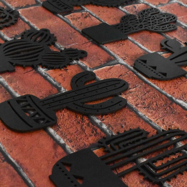 Multi-part Wall Sticker - Cactus