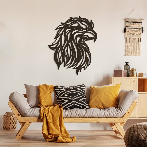 Wooden Wall Art Deco - Eagle