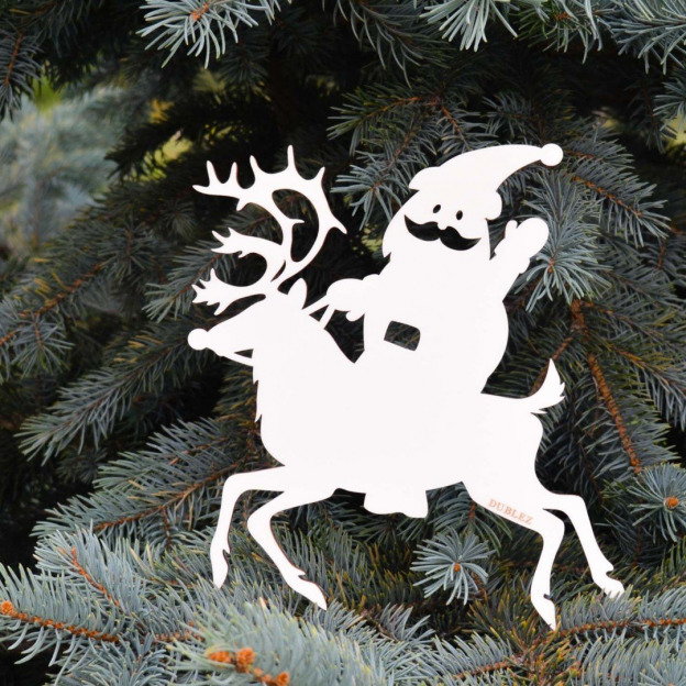 Santa Claus dekorácia na okno 