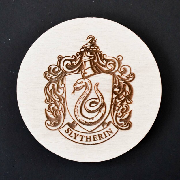 Cadou - Suport pentru pahar - Slytherin